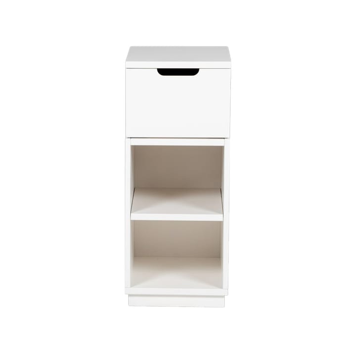 Comodino Aoko 72 cm 1 cassetto - Verniciato bianco - Mavis
