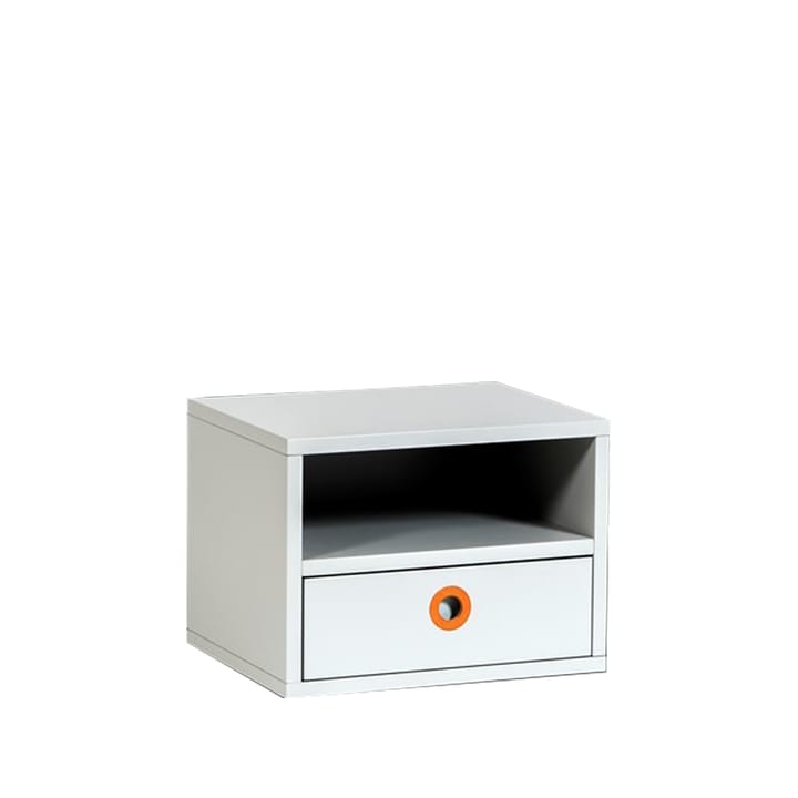 Comodino sospeso a parete Höllviken  - grigio chiaro, 1 cassetto - Mavis
