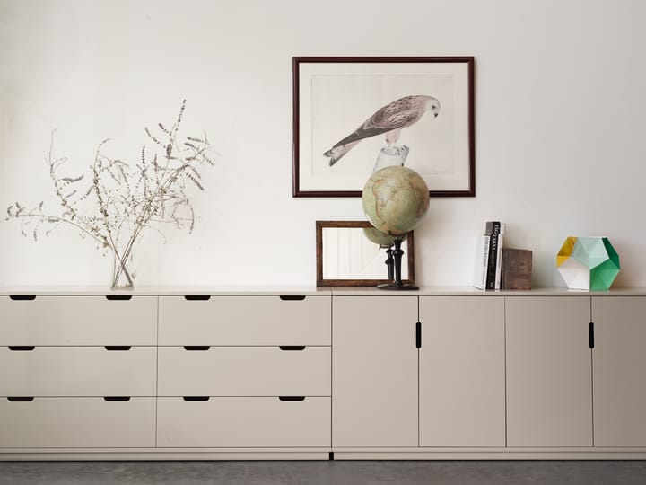 Credenza 77x160 cm Aoko , lacca bianca Mavis