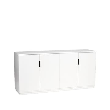 Credenza 77x160 cm Aoko  - lacca bianca - Mavis