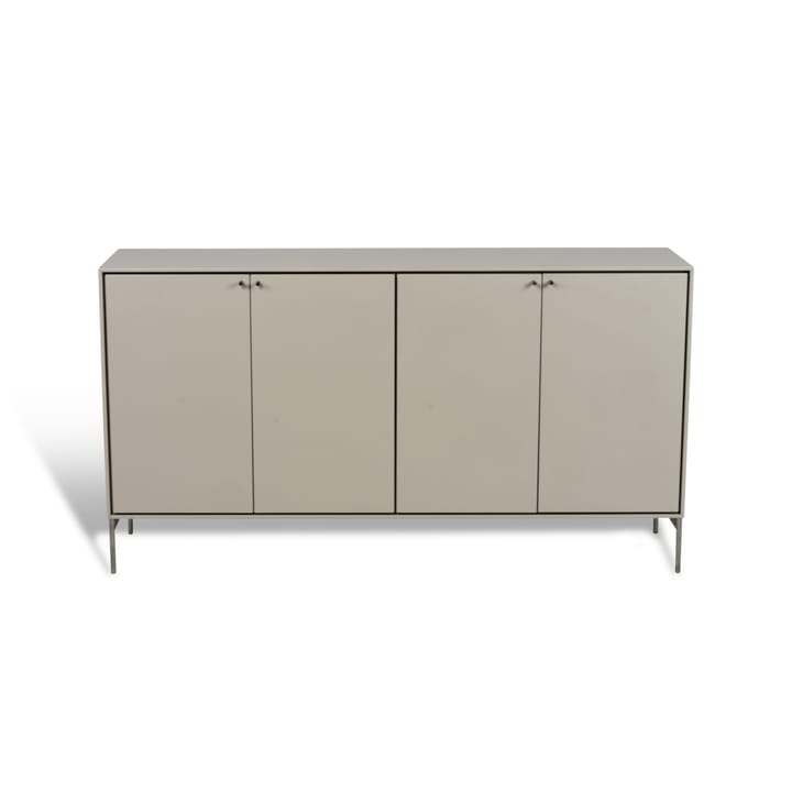 Credenza 80x148 cm Volt  - Beige-acciaio inossidabile - Mavis
