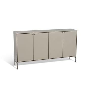 Credenza 80x148 cm Volt  - Beige-acciaio inossidabile - Mavis