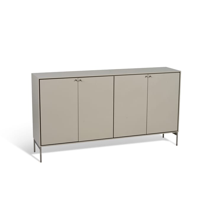 Credenza 80x148 cm Volt , Beige-acciaio inossidabile Mavis