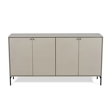 Credenza 80x148 cm Volt  - Beige-nero - Mavis