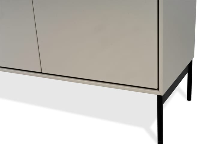 Credenza 80x148 cm Volt , Beige-nero Mavis