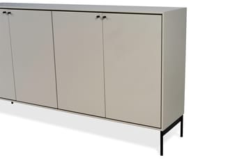 Credenza 80x148 cm Volt  - Beige-nero - Mavis