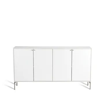 Credenza 80x148 cm Volt  - Verniciato bianco - Mavis
