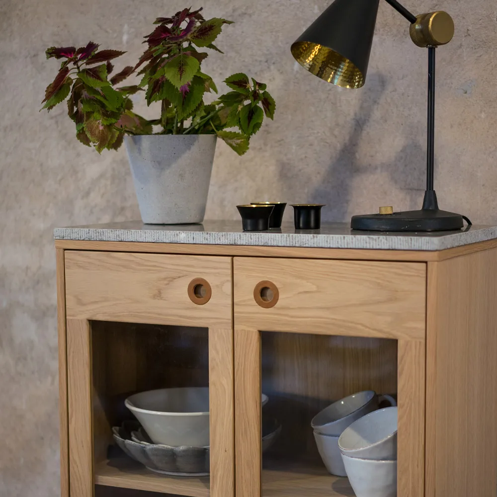 Credenza Höllviken , grigio chiaro Mavis