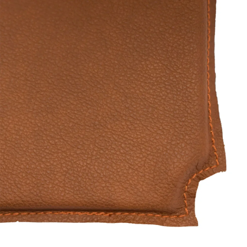 Cuscino per sedia Rod, pelle cognac Mavis