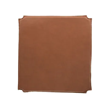 Cuscino per sedia Rod - pelle cognac - Mavis