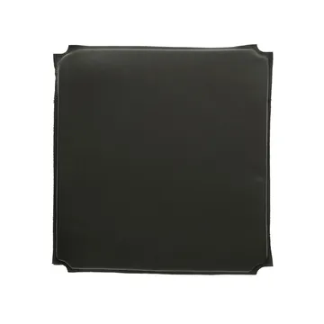 Cuscino per sedia Rod - pelle nera - Mavis