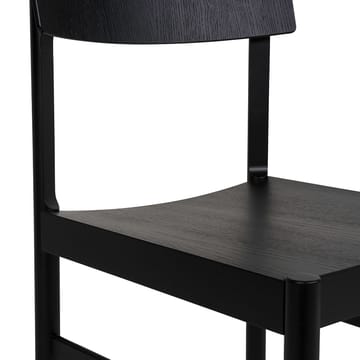 Sedia Rod - Faggio tinto nero - Mavis