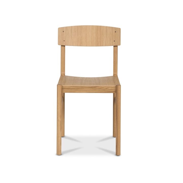 Sedia Rod - Rovere verniciato opaco pigmentato bianco - Mavis