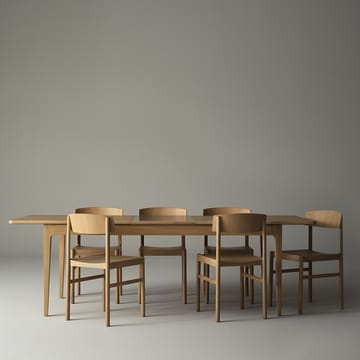 Sedia Rod - Rovere verniciato opaco pigmentato bianco - Mavis