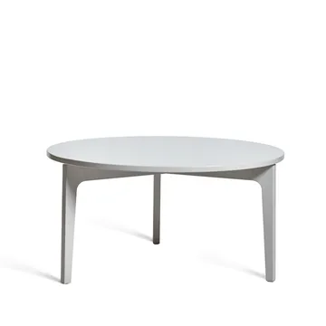 Tavolino Höllviken Ø80 cm - grigio chiaro - Mavis