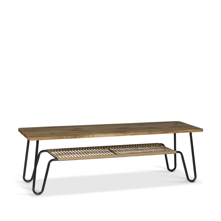 Tavolino Marcel - rovere oliato rustico, 160x50 - Mavis