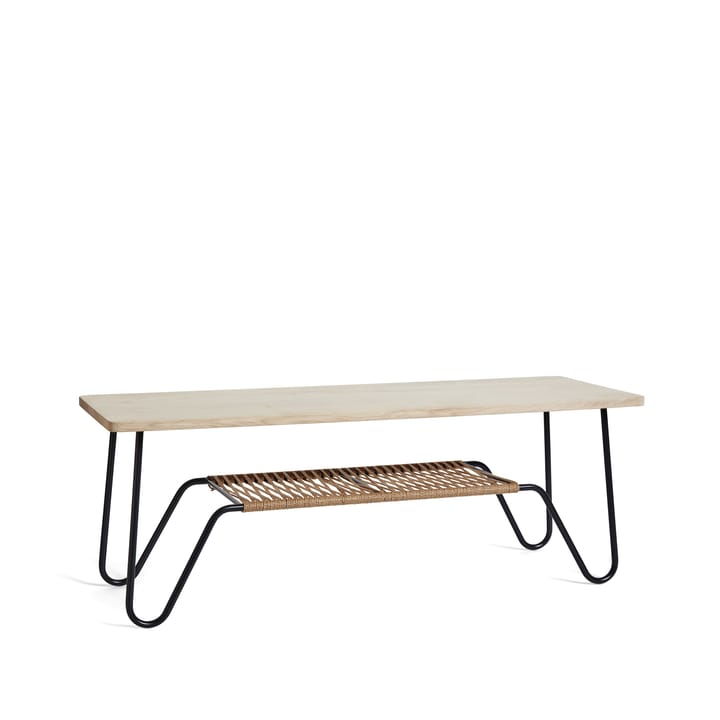 Tavolino Marcel - rovere saponato rustico, 140x50 - Mavis