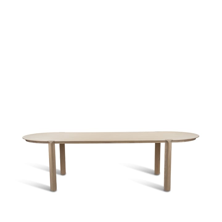Tavolo Amor - rovere bianco pigmentato olio dura-cera - Mavis
