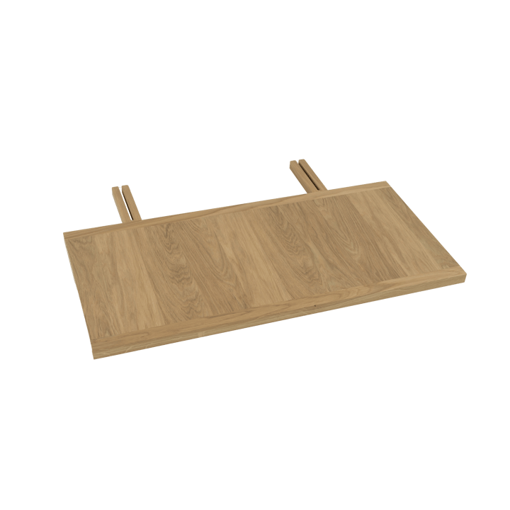 Tavolo con prolunga Arv  - Rovere verniciato opaco pigmentato bianco - Mavis