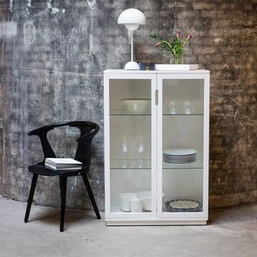 Vetrina 120 cm Aoko  - Verniciato bianco - Mavis
