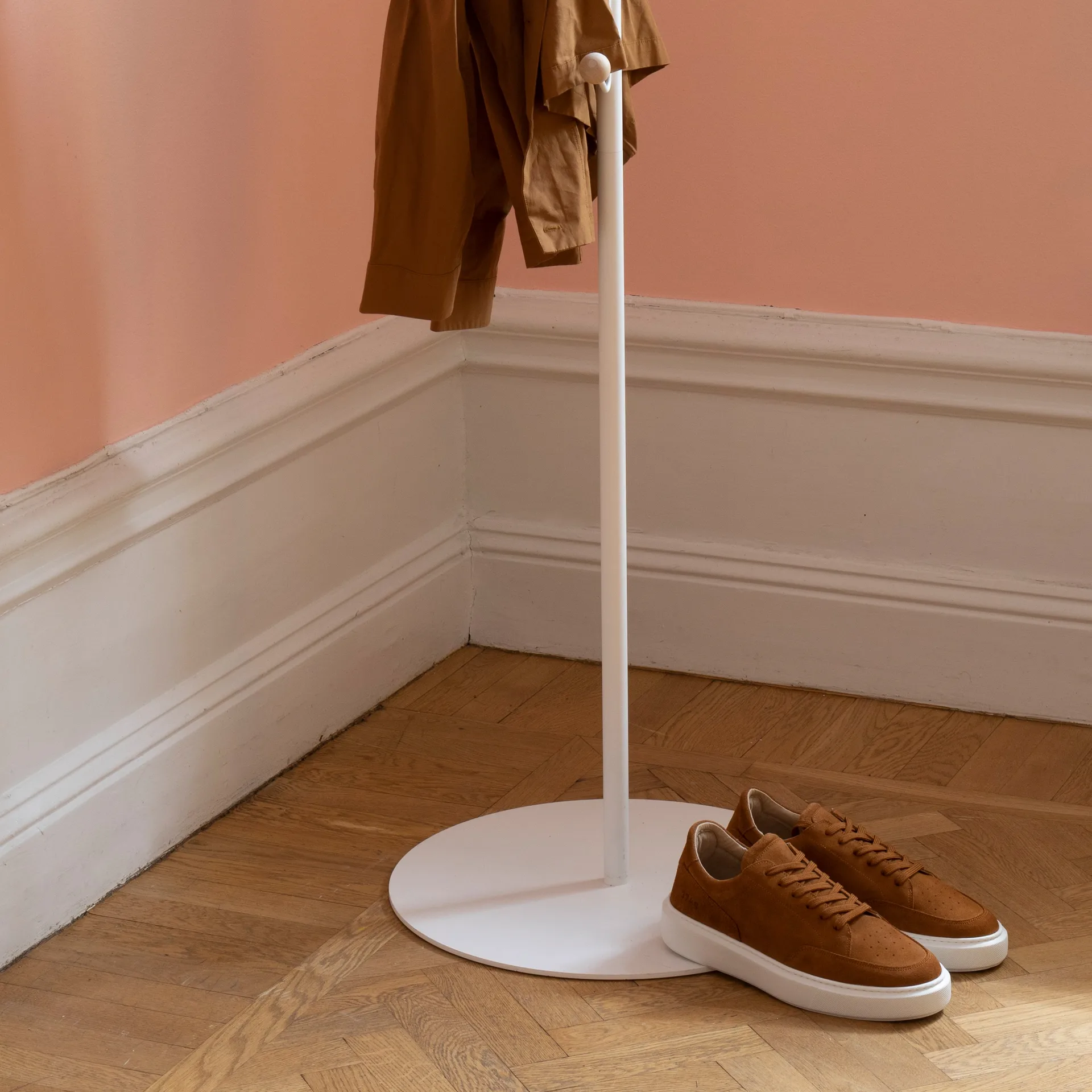 Appendiabiti Bill Floor, Bianco Maze