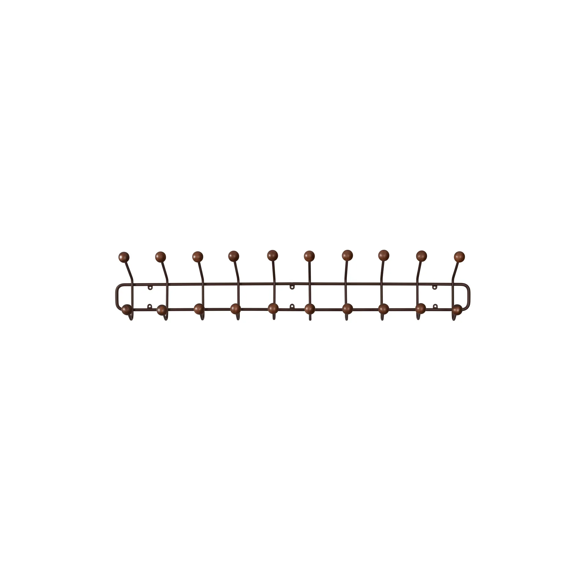 Appendiabiti Bill Horizontal L, Dark mocha Maze