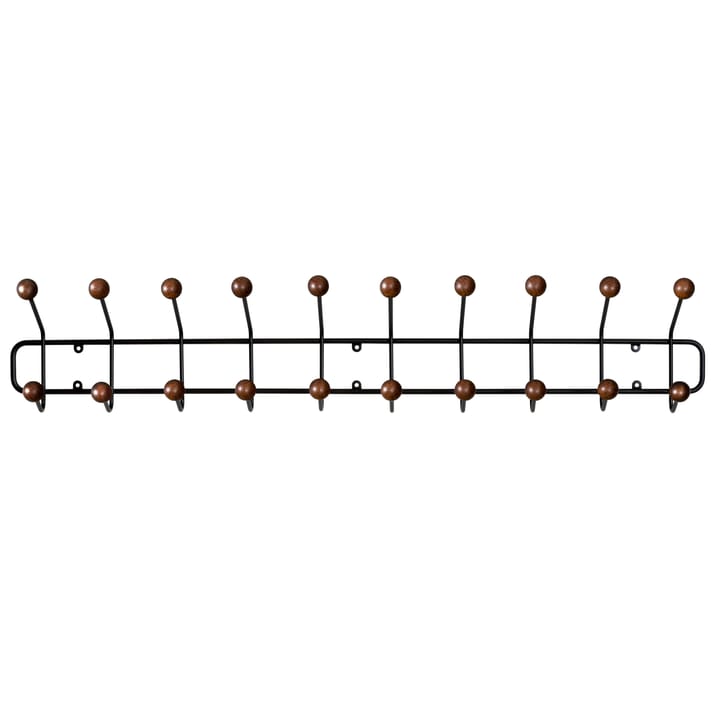 Appendiabiti Bill Horizontal L - nero-marrone scuro - Maze