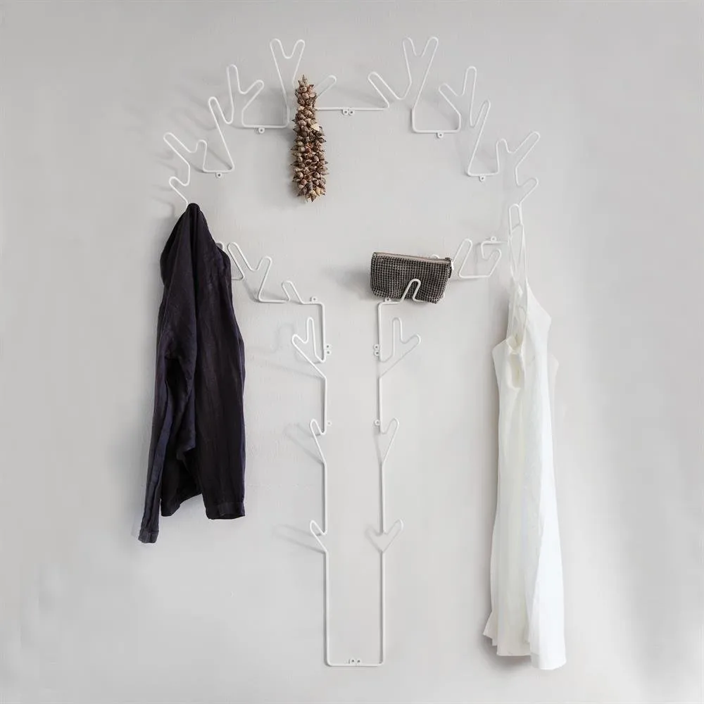 Appendiabiti Tree, bianco Maze