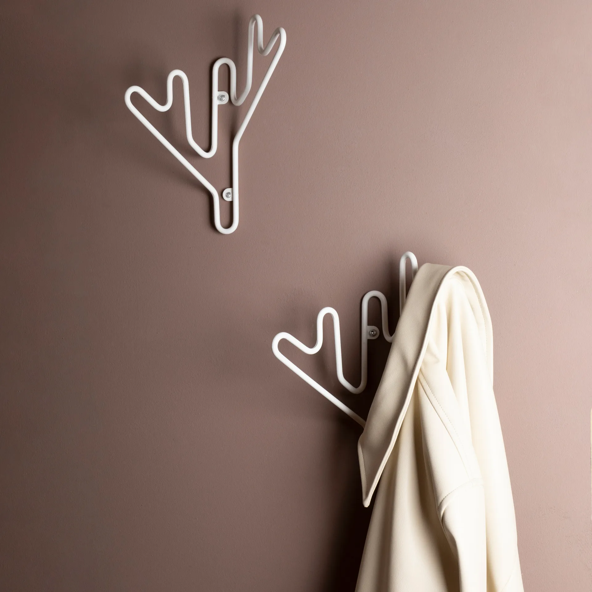 Appendiabiti Twig, bianco Maze