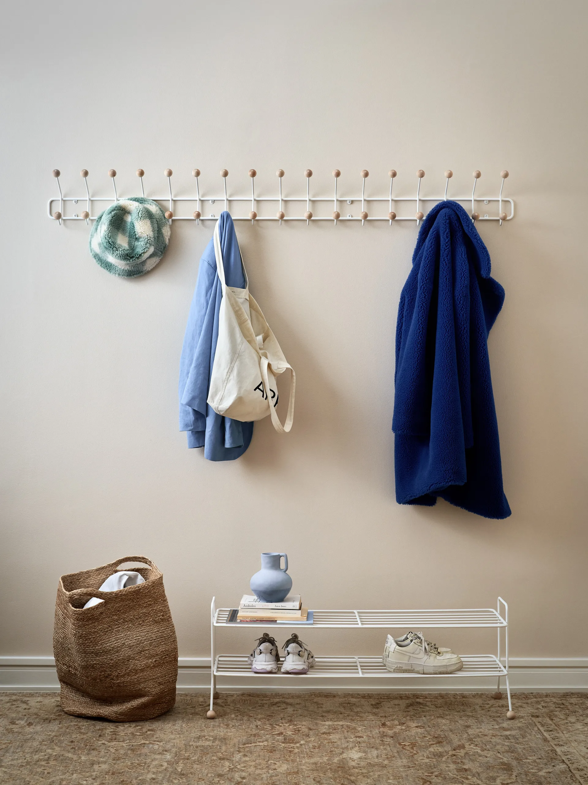 Bill Horizontal XL, Bianco Maze