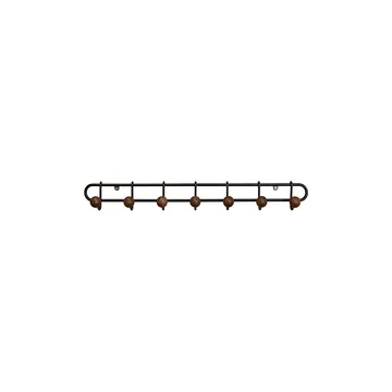 Bill Slim appendiabiti - Black-walnut - Maze