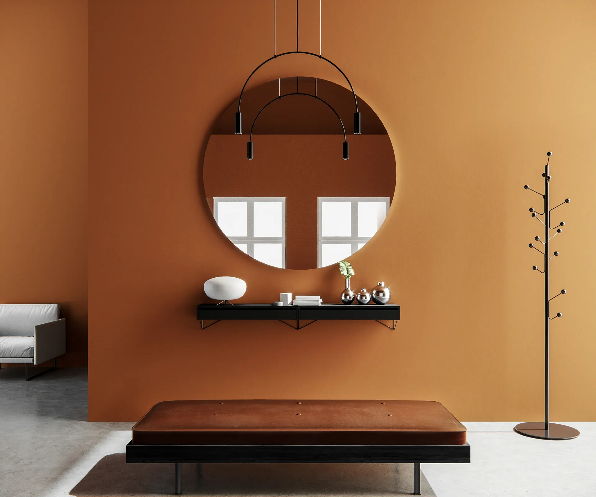 Cassetto Pythagoras L, nero Maze