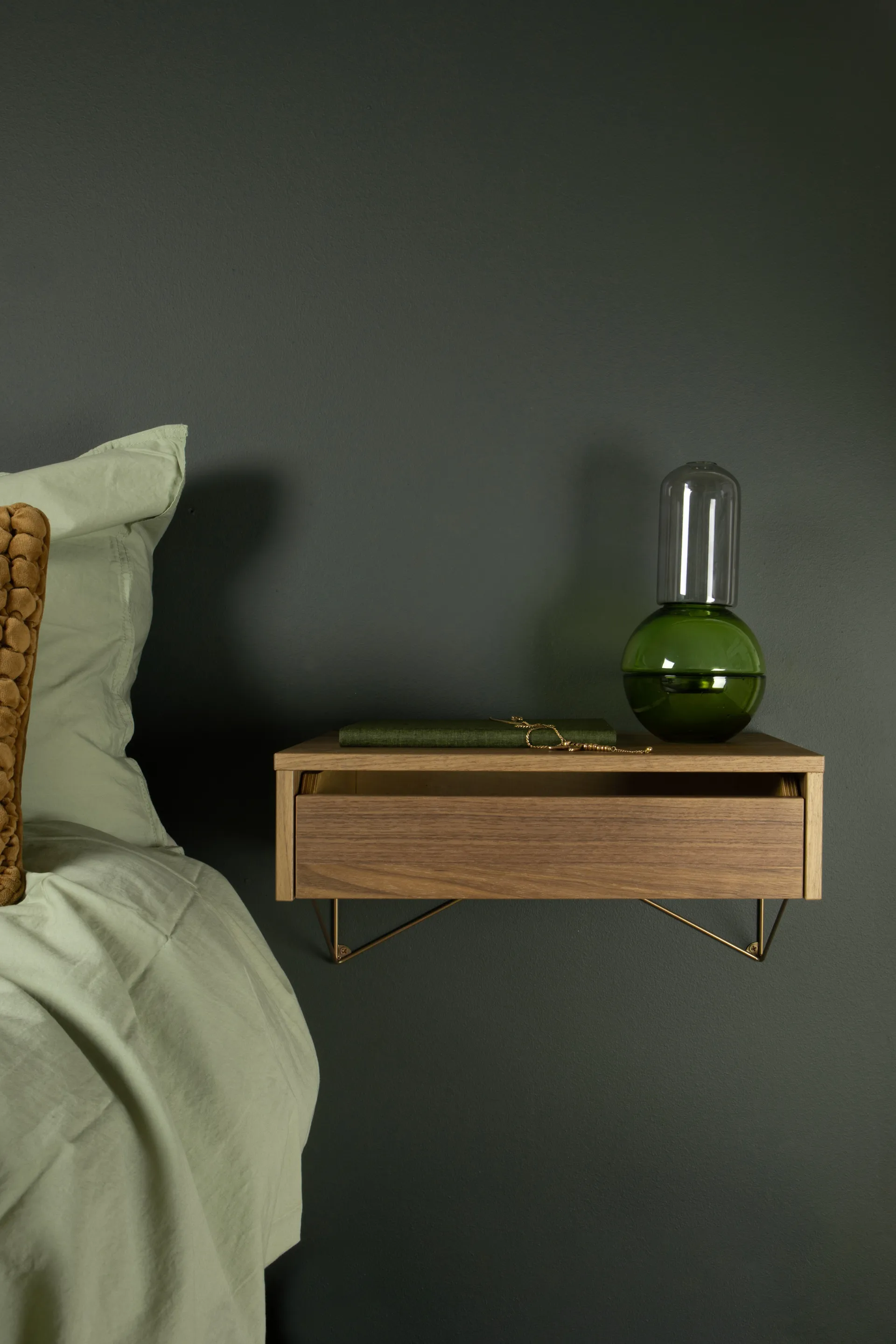 Cassetto Pythagoras S, noce Maze