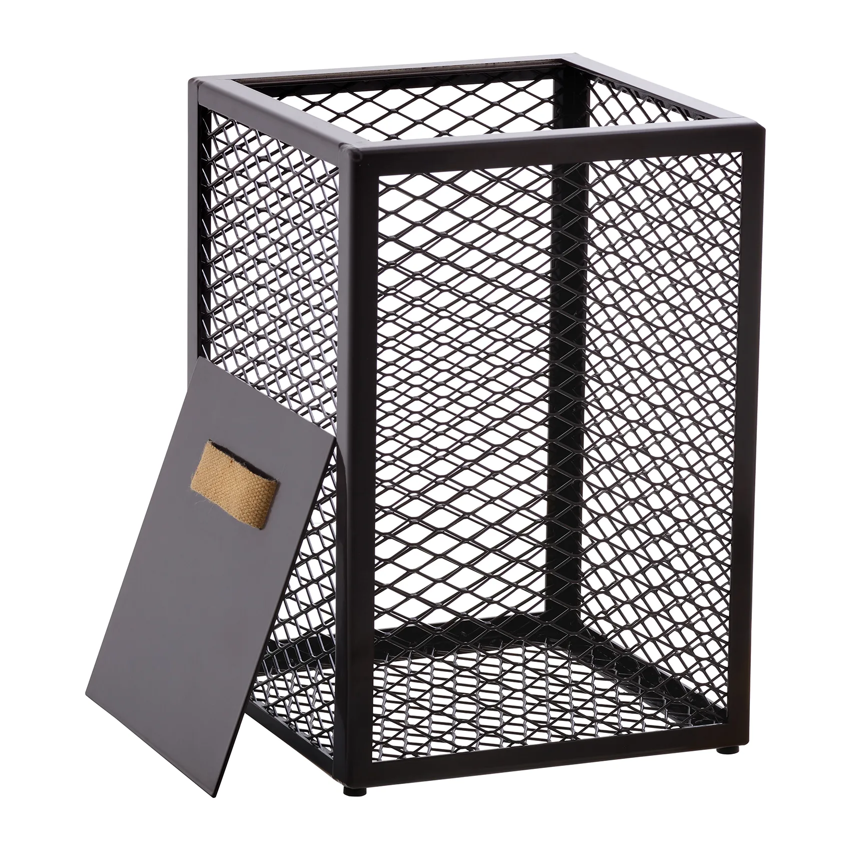 Contenitore The Cube, dark chocolate Maze