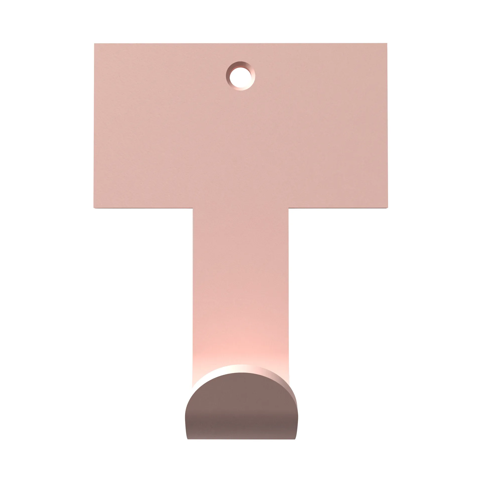 Gancio Only Hooks XS, Rosa pallido Maze