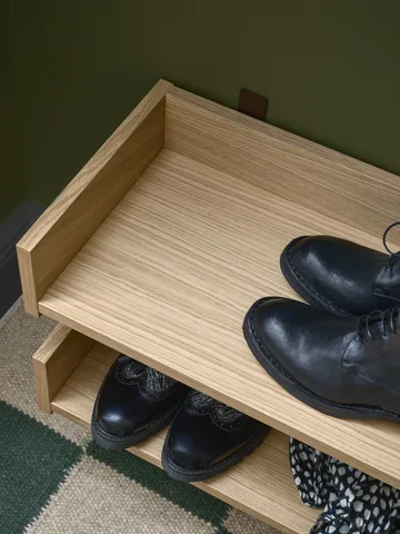 Gentle scarpiera - Rovere, 78x8x30 cm - Maze