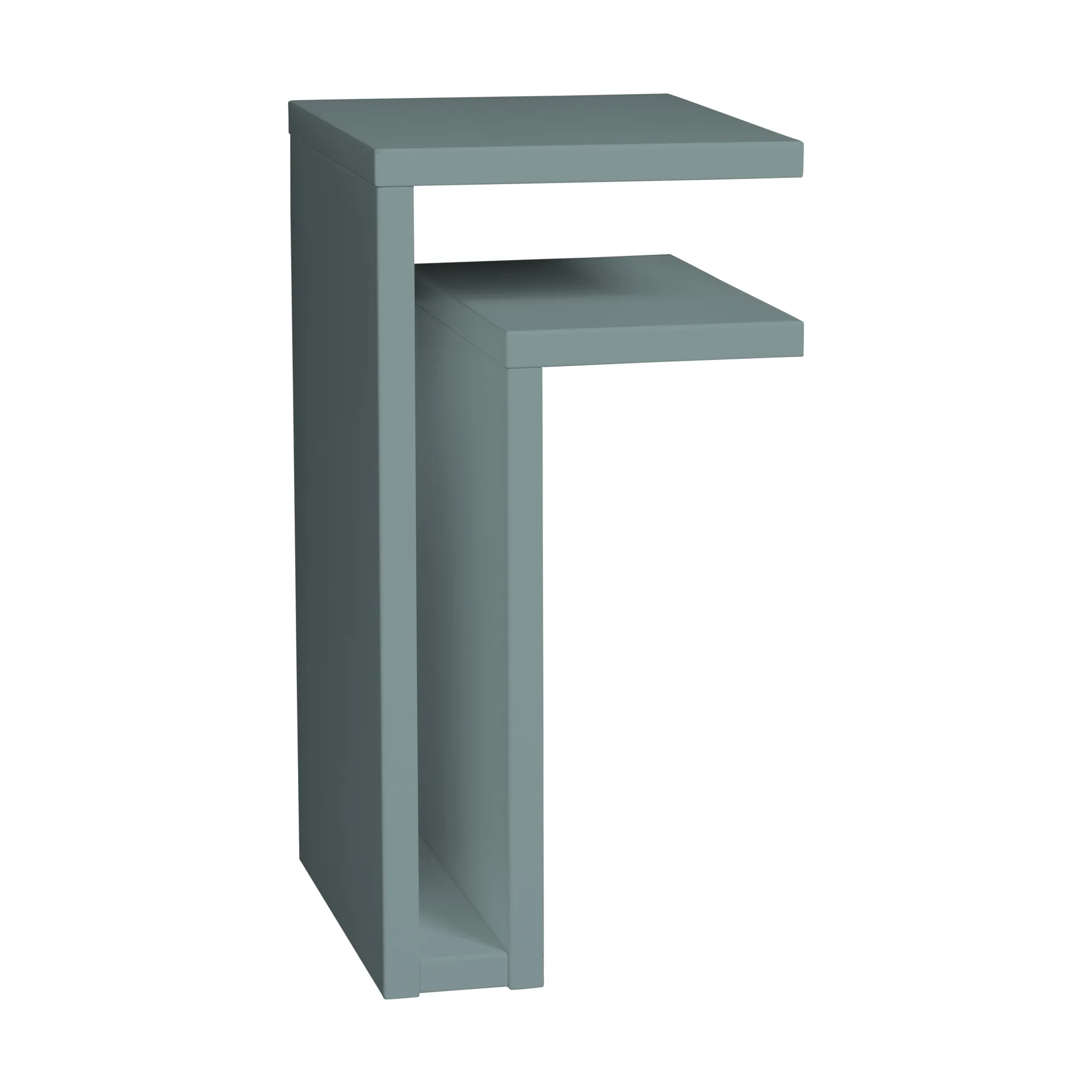 Mensola a muro F-shelf pigeon blue, Scaffale a destra Maze