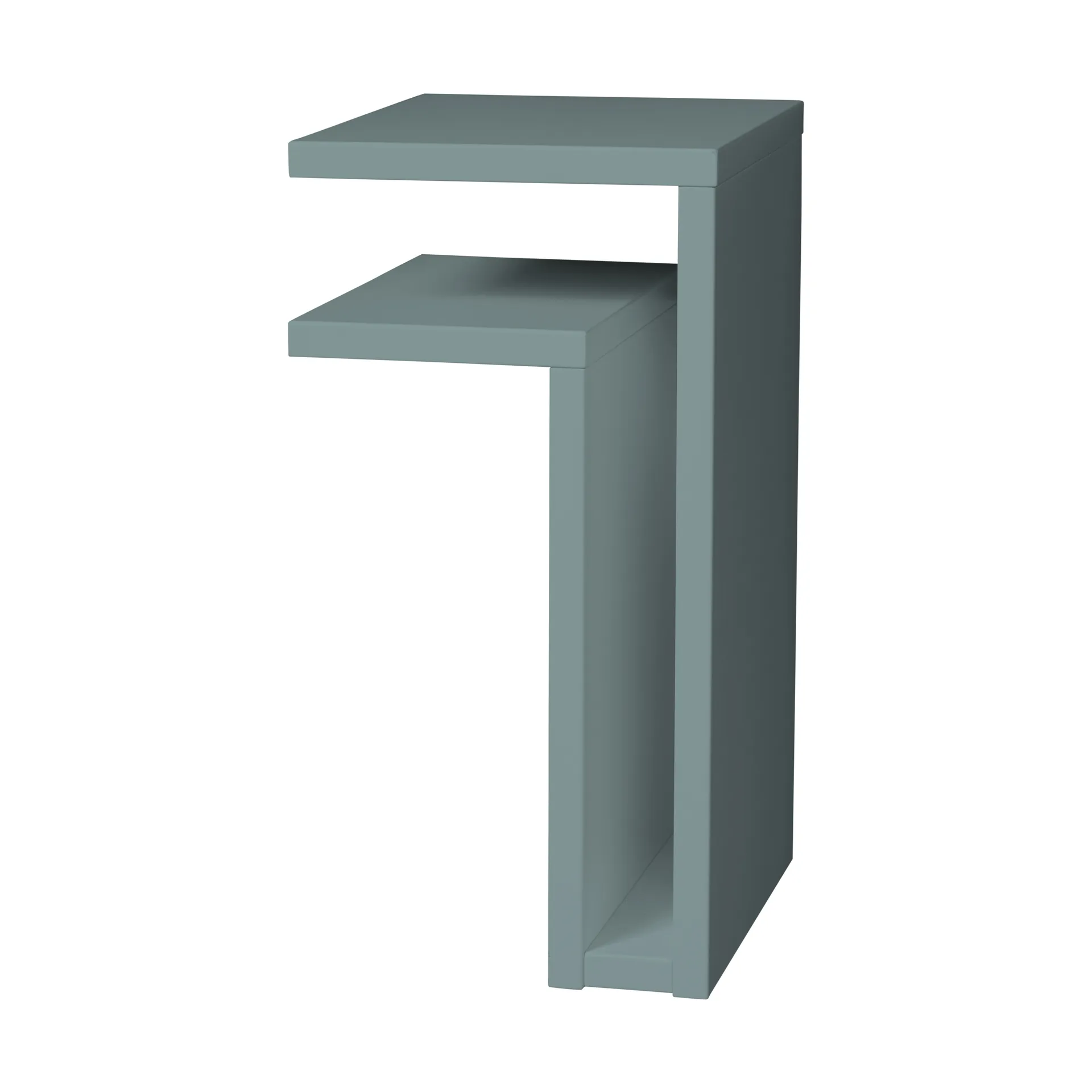 Mensola a muro F-shelf pigeon blue, Scaffale a sinistra Maze