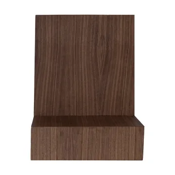Mensola a parete L-shelf - Noce, 30x38x29 cm - Maze