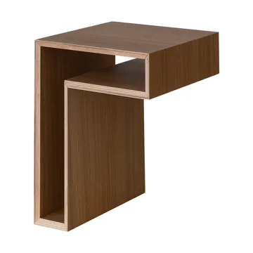 Mensola a parete L-shelf - Noce, 30x38x29 cm - Maze