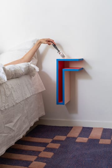 Mensola da parete fai-da-te F-shelf Play  - Pino, destro - Maze