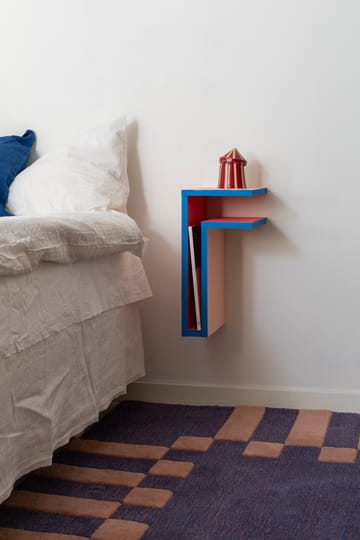 Mensola da parete fai-da-te F-shelf Play  - Pino, destro - Maze
