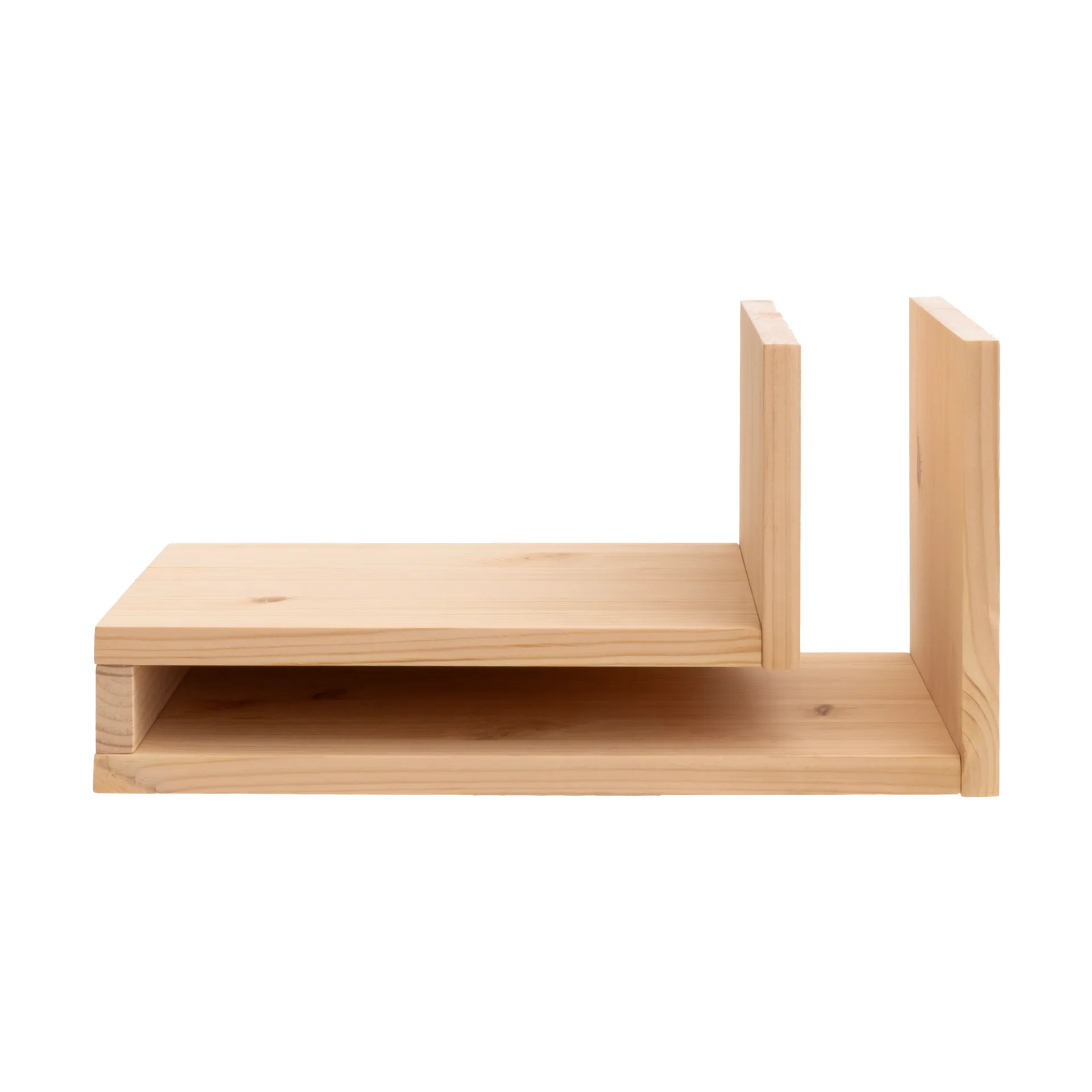 Mensola da parete fai-da-te F-shelf Play , Pino, sinistro Maze
