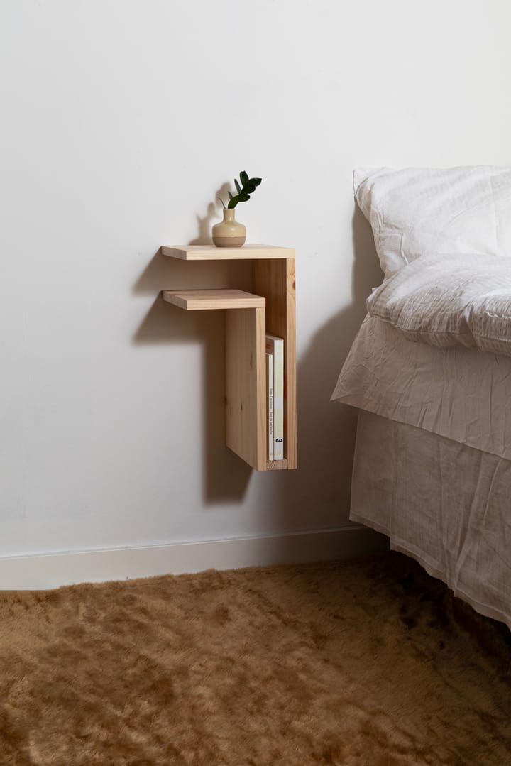 Mensola da parete fai-da-te F-shelf Play , Pino, sinistro Maze
