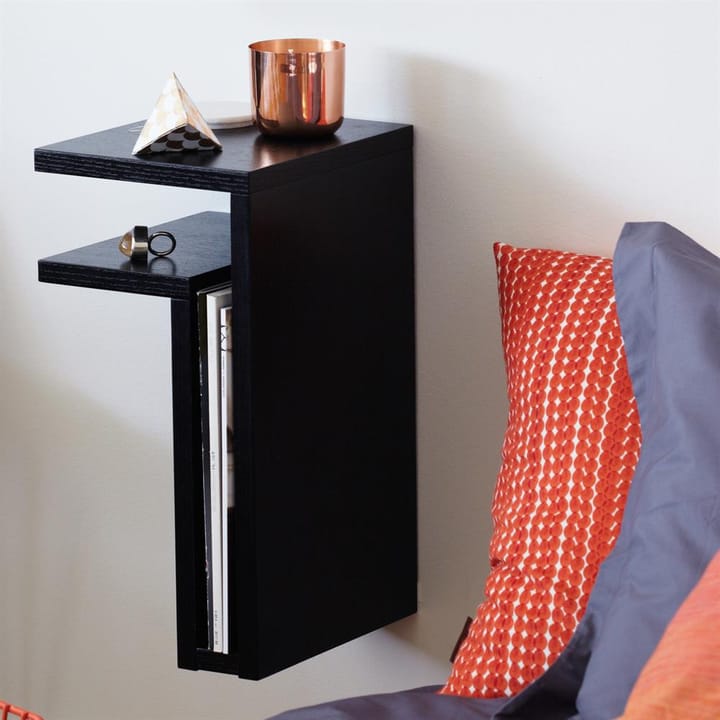 Mensola F-shelf nera, mensola a sinistra Maze