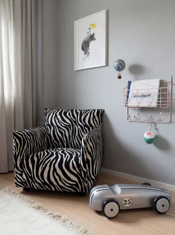 Mensola Mitten junior - Rosa pallido, 38,6×35,2×8,6 cm - Maze