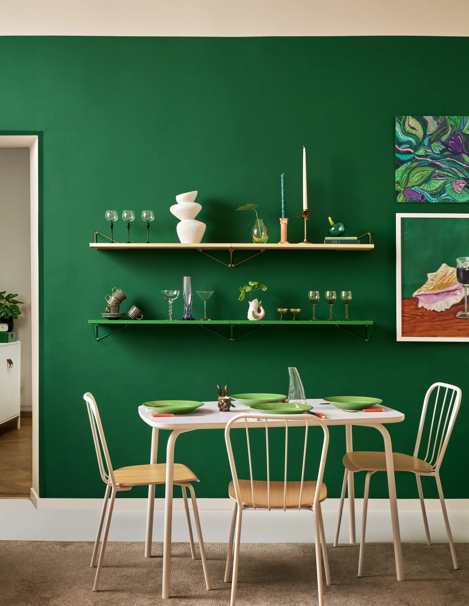 Mensola Pythagoras grande, Ash Maze