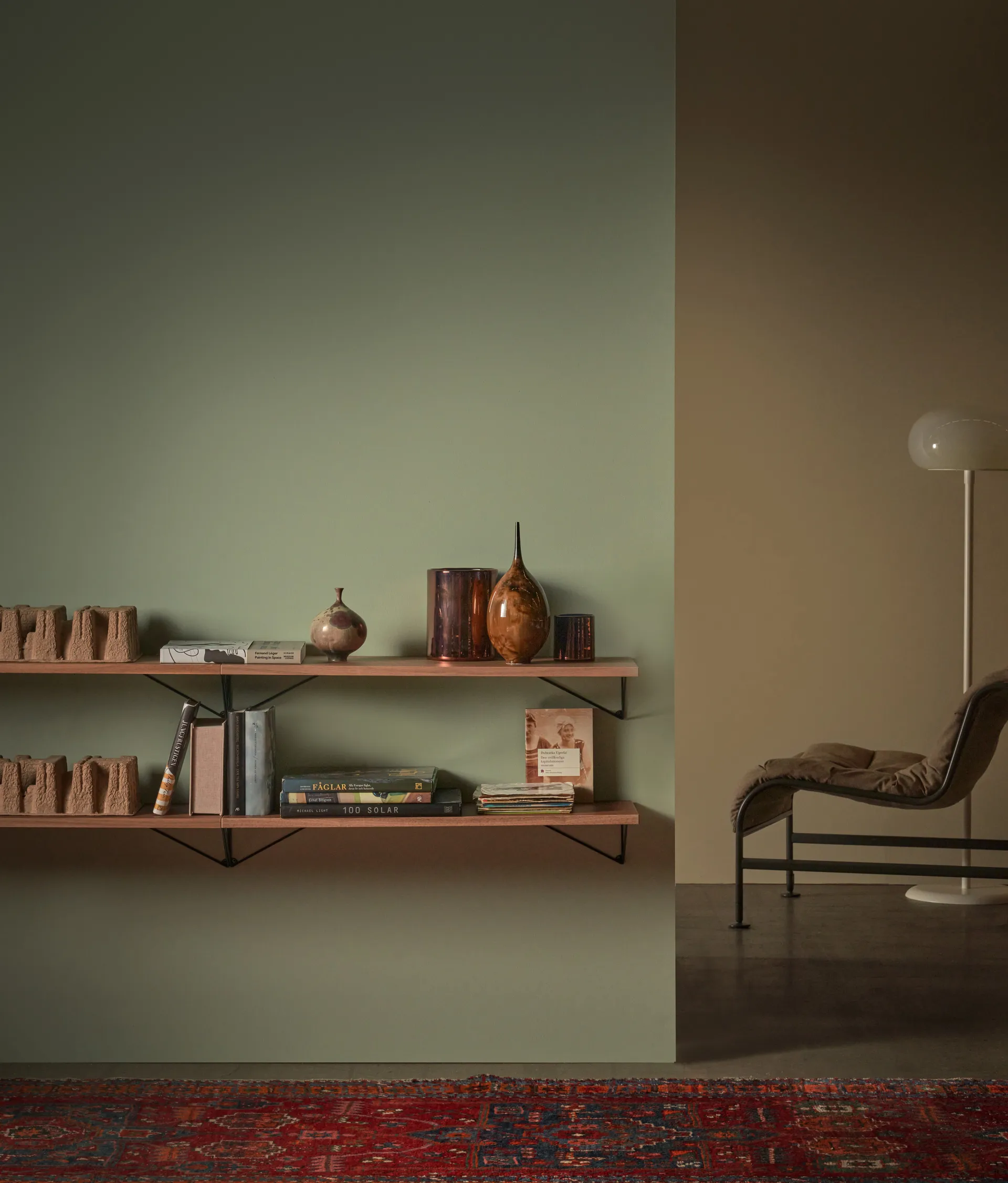 Mensola Pythagoras grande, noce Maze