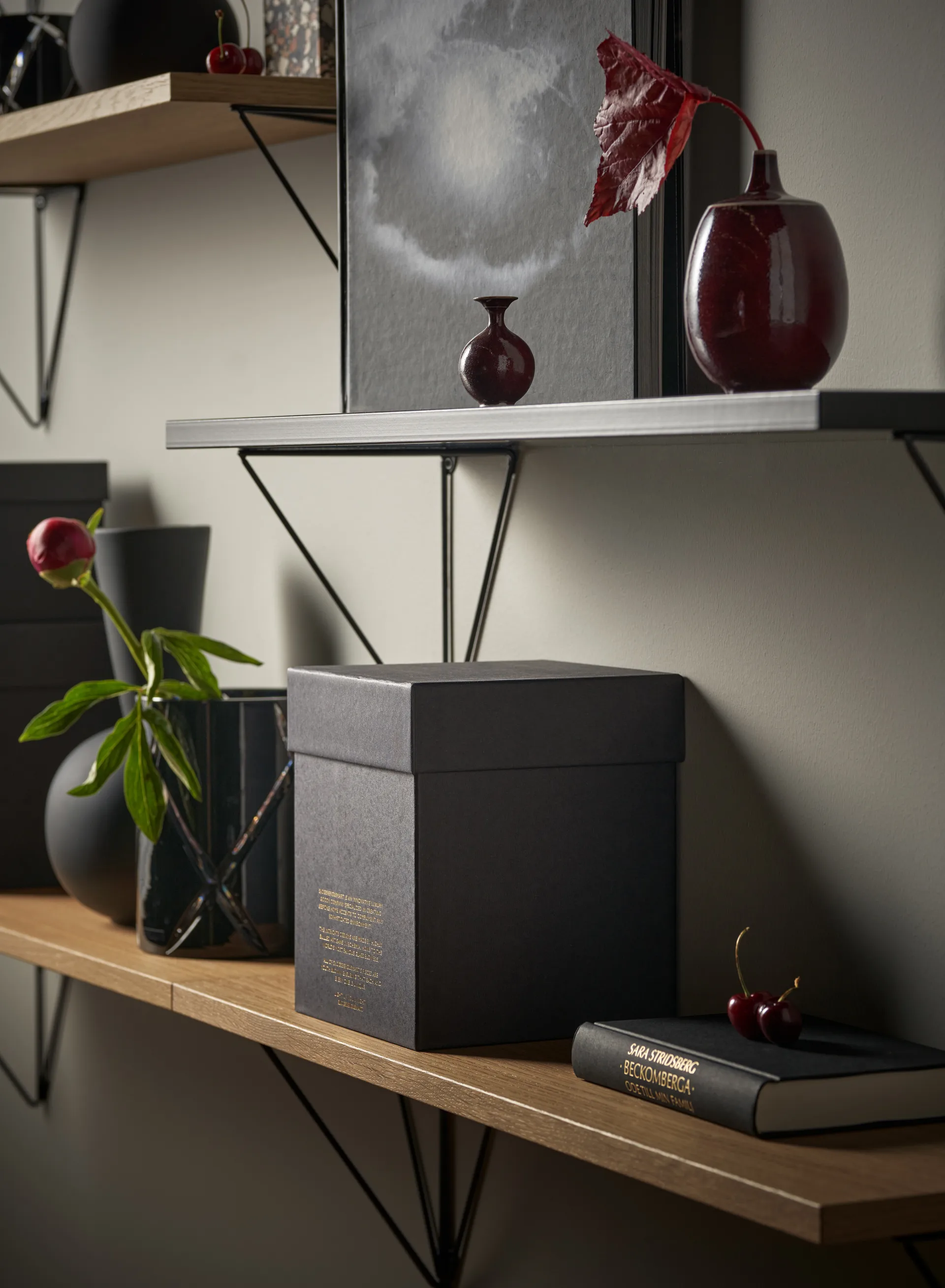 Mensola Pythagoras , nero Maze