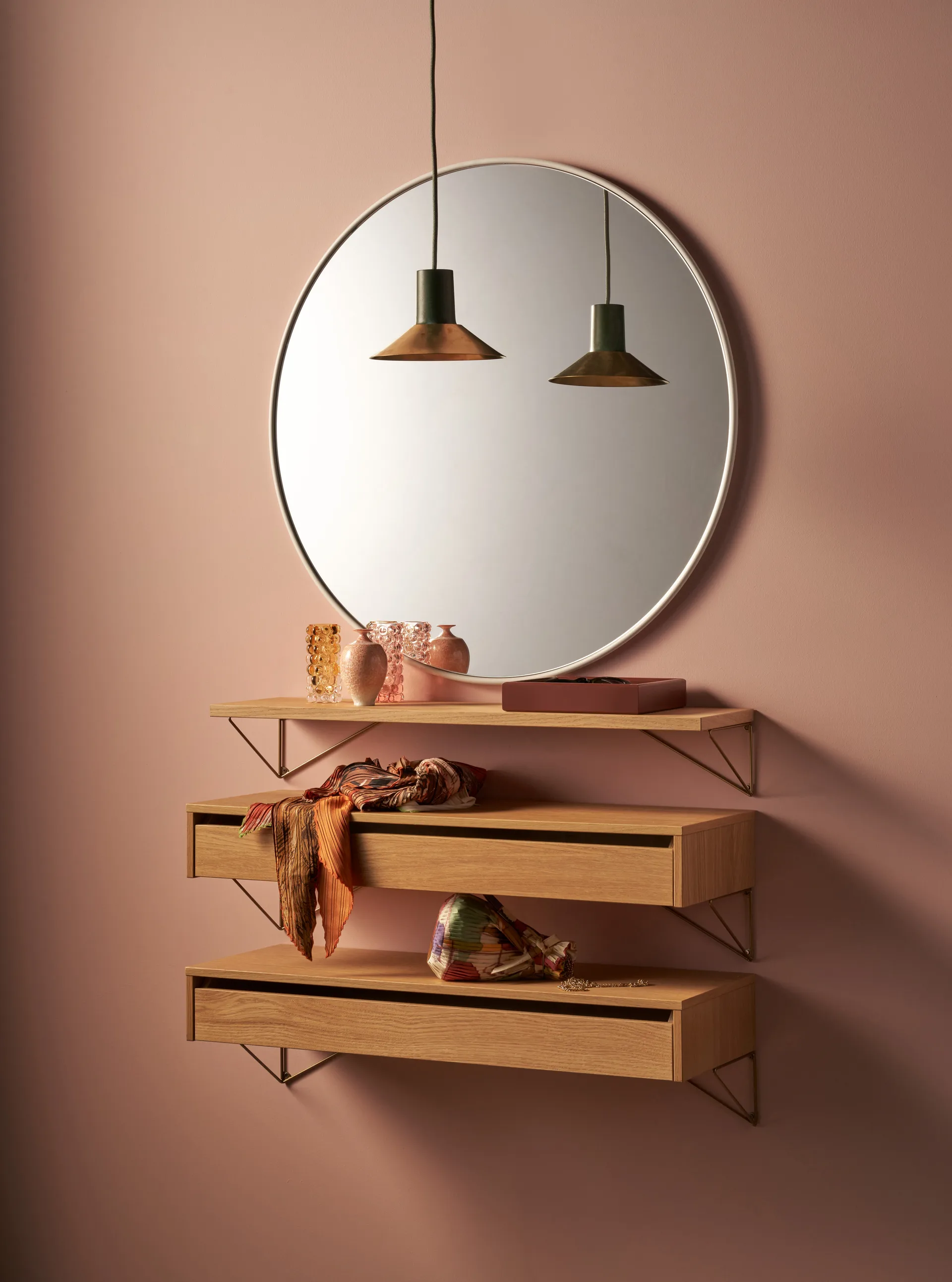 Mensola Pythagoras , rovere Maze